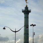 La colonne de Juillet, place de la Bastille