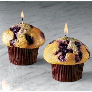 muffin candle