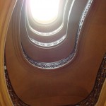 Escaliers de l'Agence centrale de la Société générale