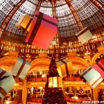 Le Sapin de Noël des Galeries Lafayette