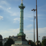La colonne de Juillet, place de la Bastille