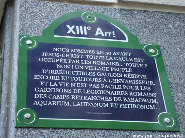 plaque rue goscinny