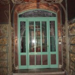 La 2e porte d'entrée du Castel Béranger, 14 rue La Fontaine