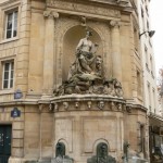 La fontaine au coin de la rue de Linné et de la rue Cuvier