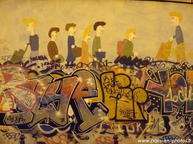 graffiti mur bouvier