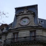 Une horloge avenue Mozart