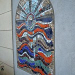 Une mosaïque au 9 rue de la Vistule