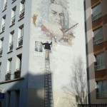 Art mural rue Clisson : Jean Sébastien Bach