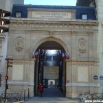 Entrée de l'Université Paris 4 Malesherbes