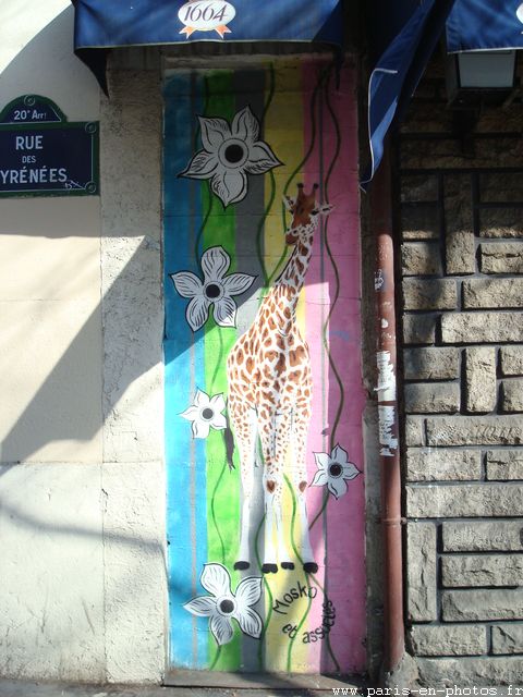 girafe 196 rue pyrénées