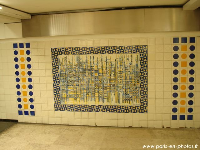 mosaïque métro clémenceau