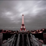 La tour Eiffel sous les feux des canons