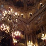 Le grand escalier de l'Opéra Garnier