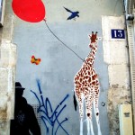 Les girafes de Mosko, rue Piat