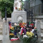 Tombe de Chopin, au Père Lachaise