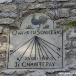 Cadran solaire à Montmartre
