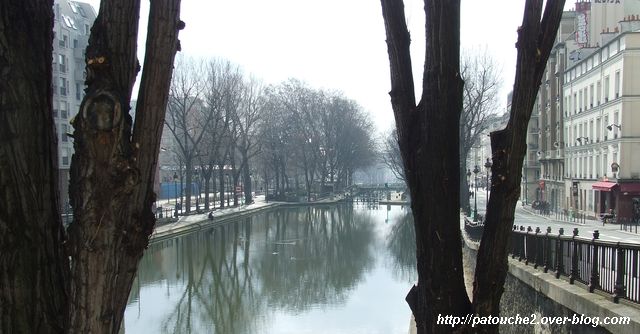 canal Saint-Martin, par Patouche