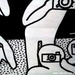 Keith Haring métro Alma Marceau