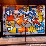 Graffiti des poissons